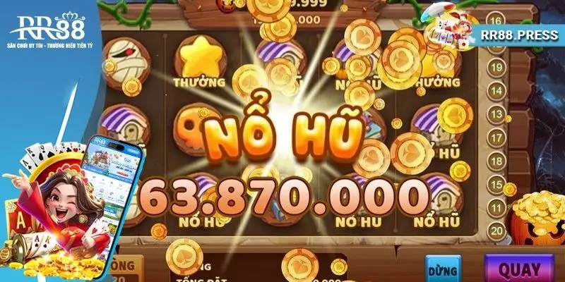 Một số tựa game nổ hũ tại RR88 được yêu thích nhất